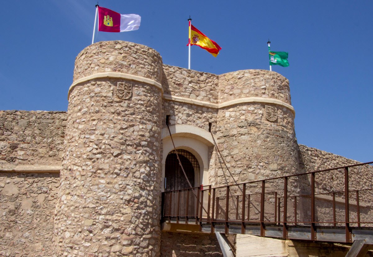 Castle of Chinchilla, Spain